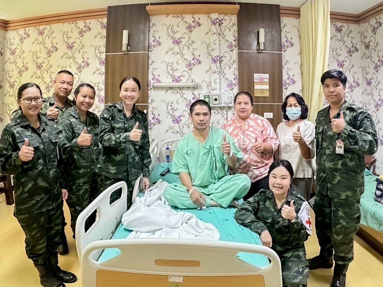 ทีม MCATT ติดตามสุขภาพจิตกำลังพลที่จากเหตุการณ์ความไม่สงบตามแนวชายแดนไทย-กัมพูชา