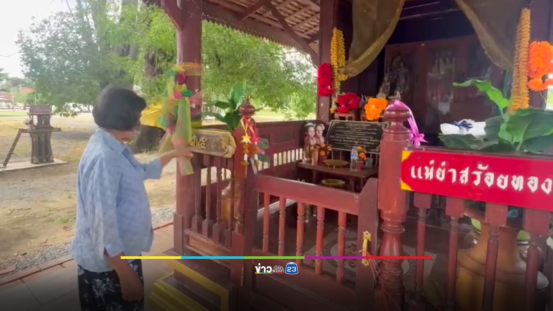 ส่องเลข "แม่ย่าสร้อยทองใจ" ต้นตะเคียนยักษ์ วัดจุฬามุนี