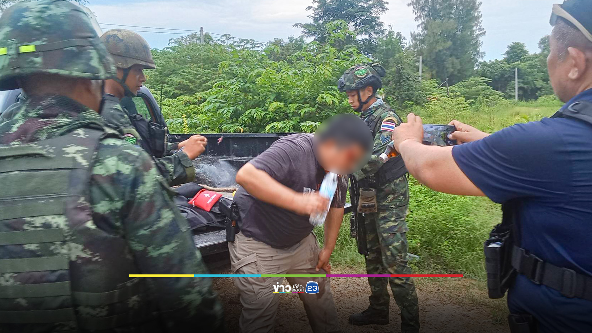 ทบ.แจงเหตุการณ์มวลชนกัมพูชาชุมนุมประท้วง บริเวณบ้านหนองหญ้าแก้ว