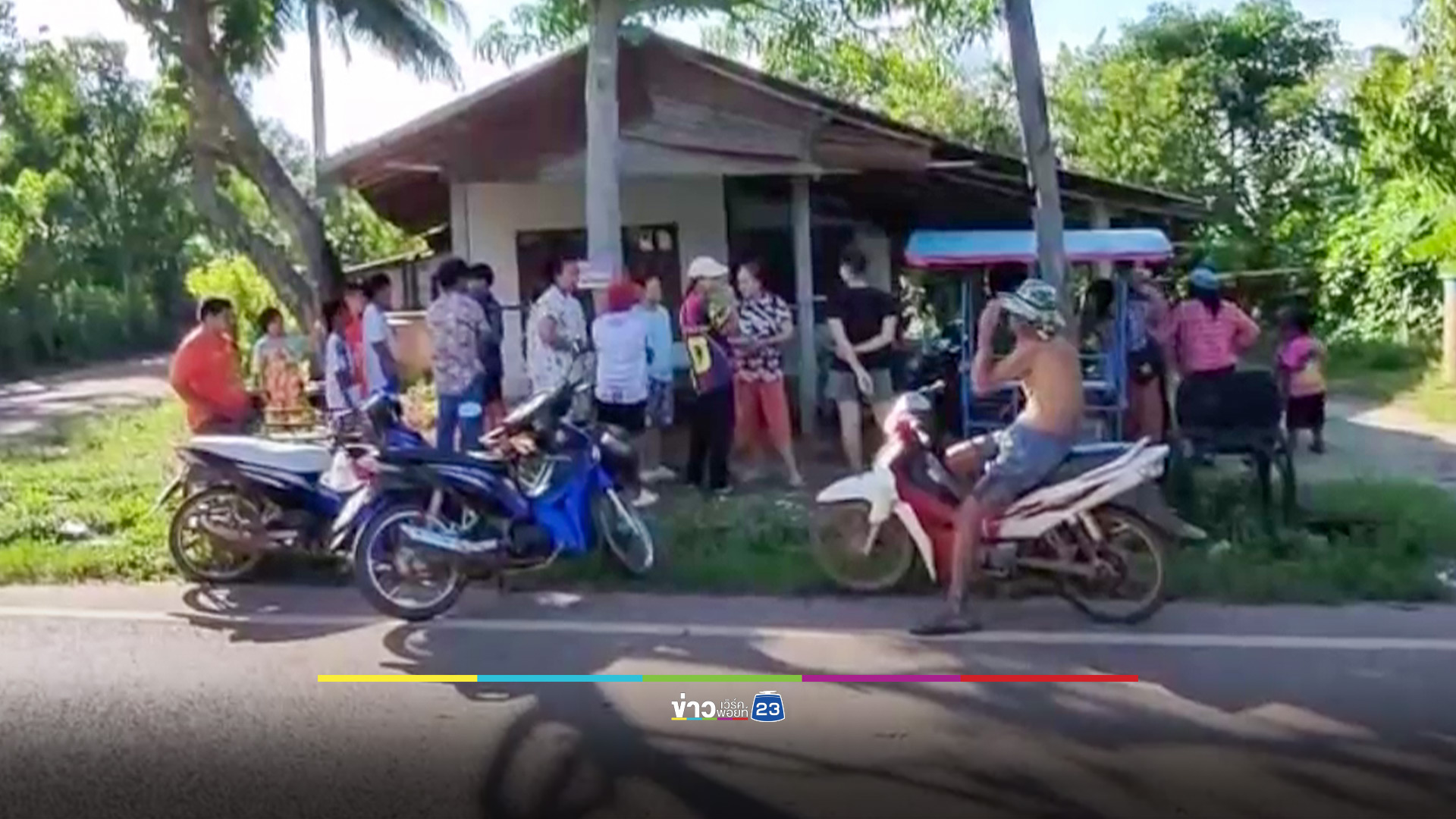 หนุ่มถูกลอบทำร้ายดับคาบ้าน สุดท้ายพ่อเลี้ยงสารภาพ ใช้จอบฟาดหัวเอง