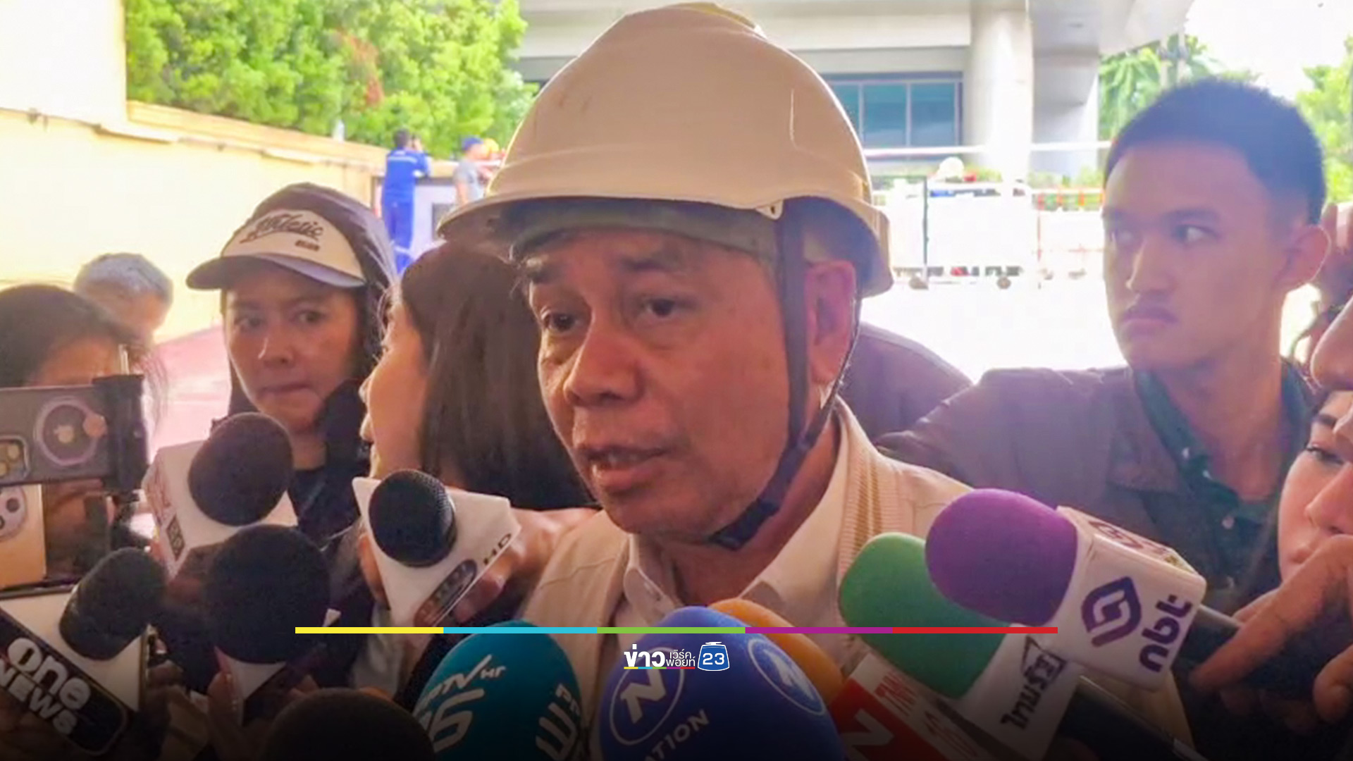 "ถนนทรุดตัวสามเสน" วสท.ชี้สาเหตุหลักจากน้ำประปาที่ยังไหลต่อเนื่อง