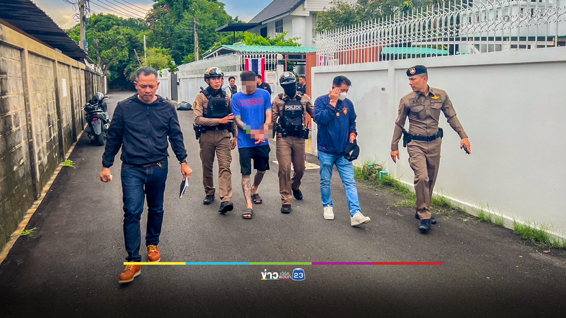 คุมตัวมือแทงดับ รปภ.หลังไม่ให้ขึ้นไปหาอดีตแฟนสาวที่คอนโดฯ ย่านลาดพร้าว