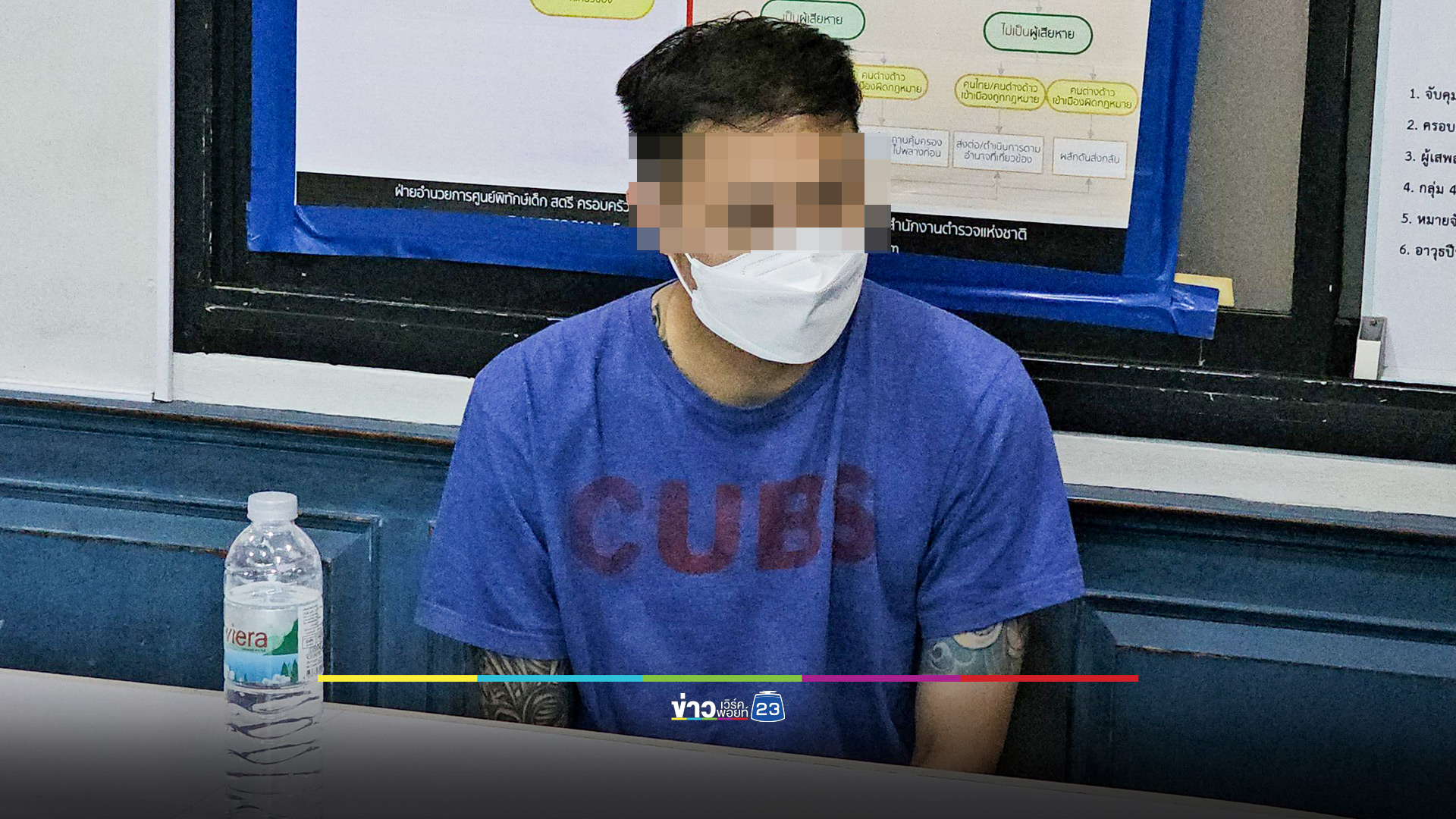 คุมตัวมือแทงดับ รปภ.หลังไม่ให้ขึ้นไปหาอดีตแฟนสาวที่คอนโดฯ ย่านลาดพร้าว