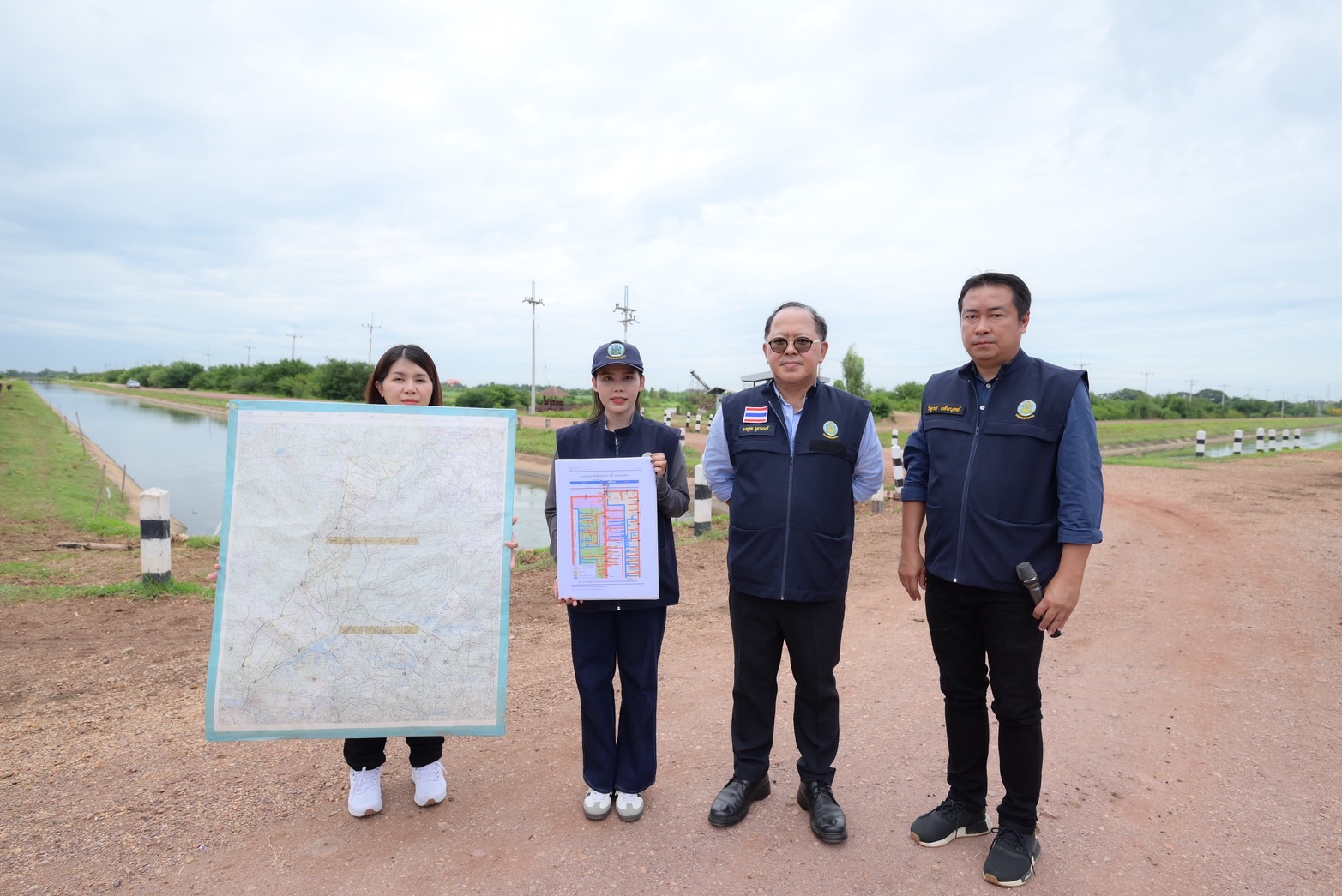 กรมชลฯจัดสื่อมวลชนสัญจรเขื่อนแม่กลอง ติดตามบริหารจัดการน้ำ–แผนรับมือภัยแล้งปี 2569
