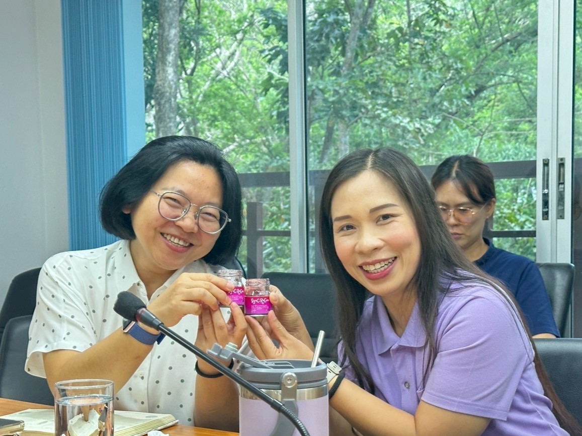 “Anthocyanin drink” ผลิตภัณฑ์ต้นแบบ มีส่วนประกอบของวัตถุดิบ “ข้าวดอย” ปลูกโดยกลุ่มชาติพันธุ์