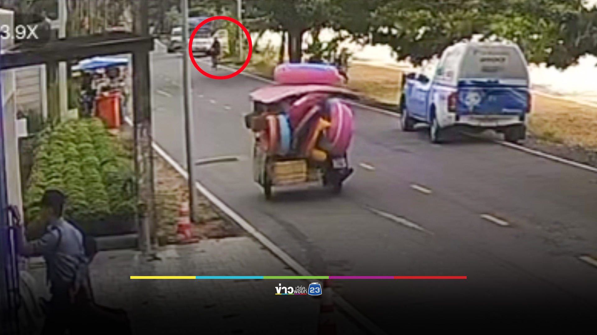 ลุงวัย 61 เมาปั่นจักรยาน ตกถนนริมทะเล คอหักดับคาที่