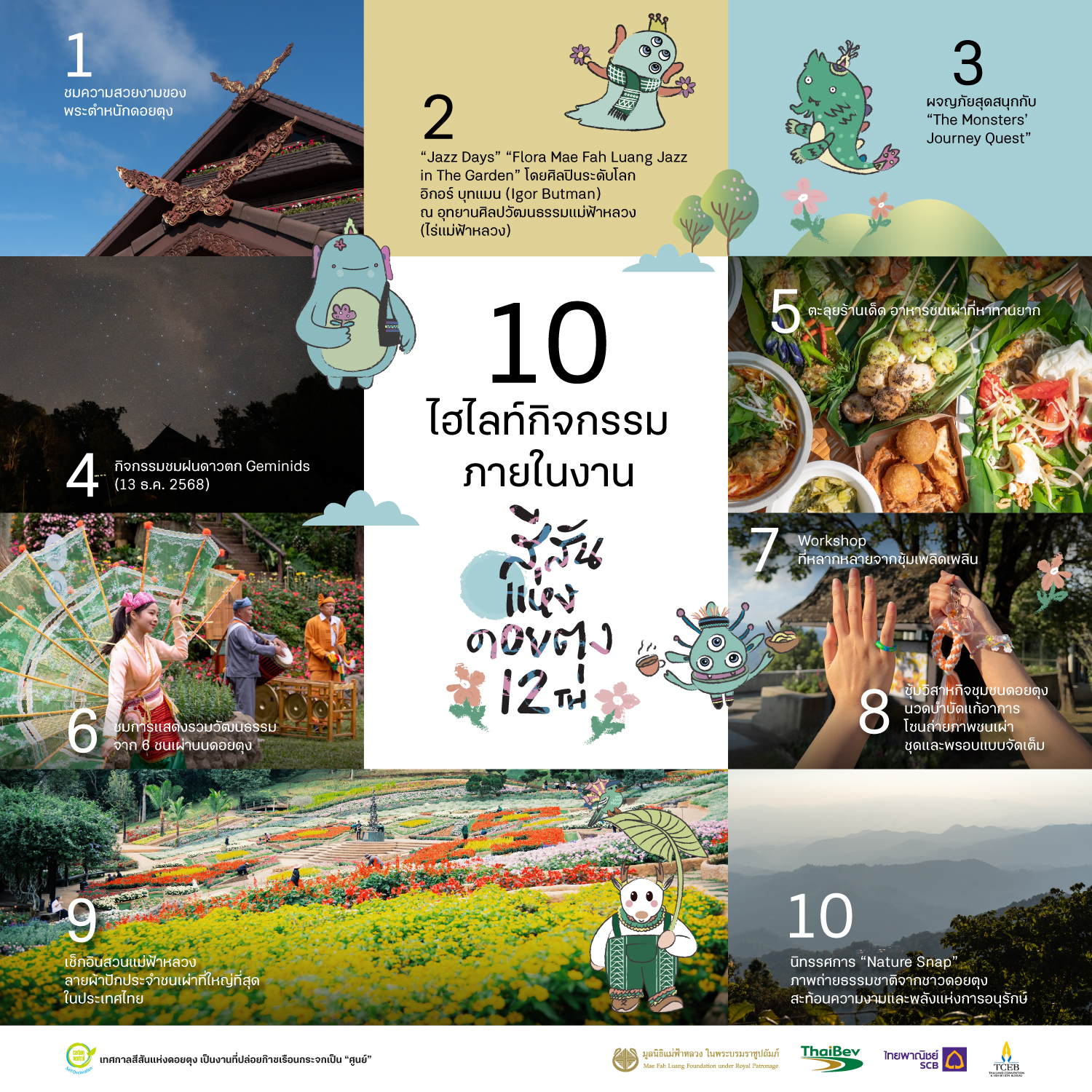 เทศกาล “สีสันแห่งดอยตุง ครั้งที่ 12”