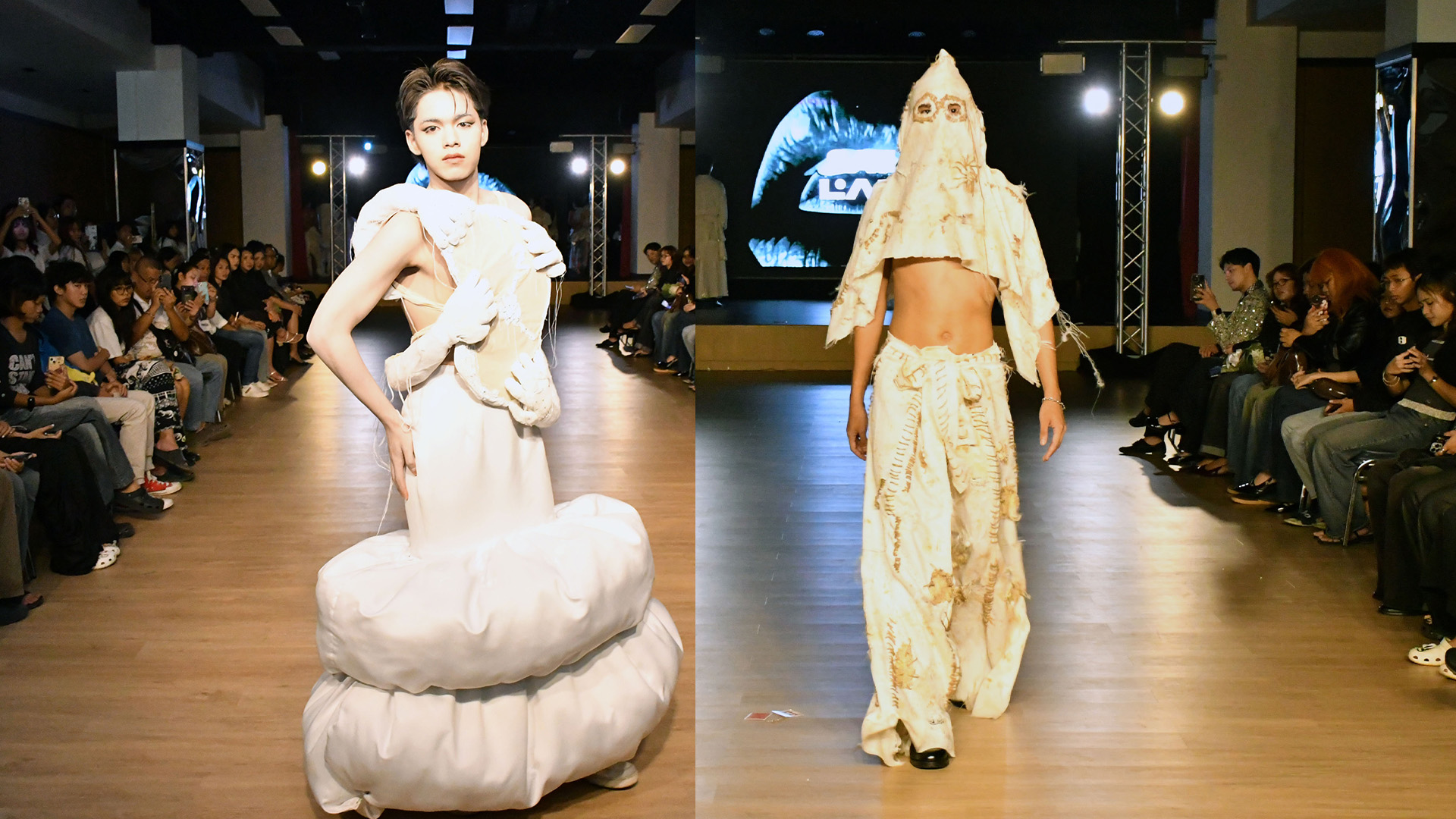 แฟชั่นโชว์สุดสร้างสรรค์ "SATLAB - FASHION EXPERIMENT by 1st Year Student"
