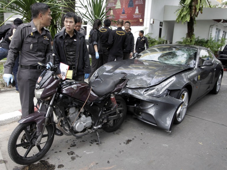 ศาลตัดทิ้งหลักฐานความเร็ว 177 กม./ชม. ยึดตัวเลขไม่เกิน 80 กม./ชม.