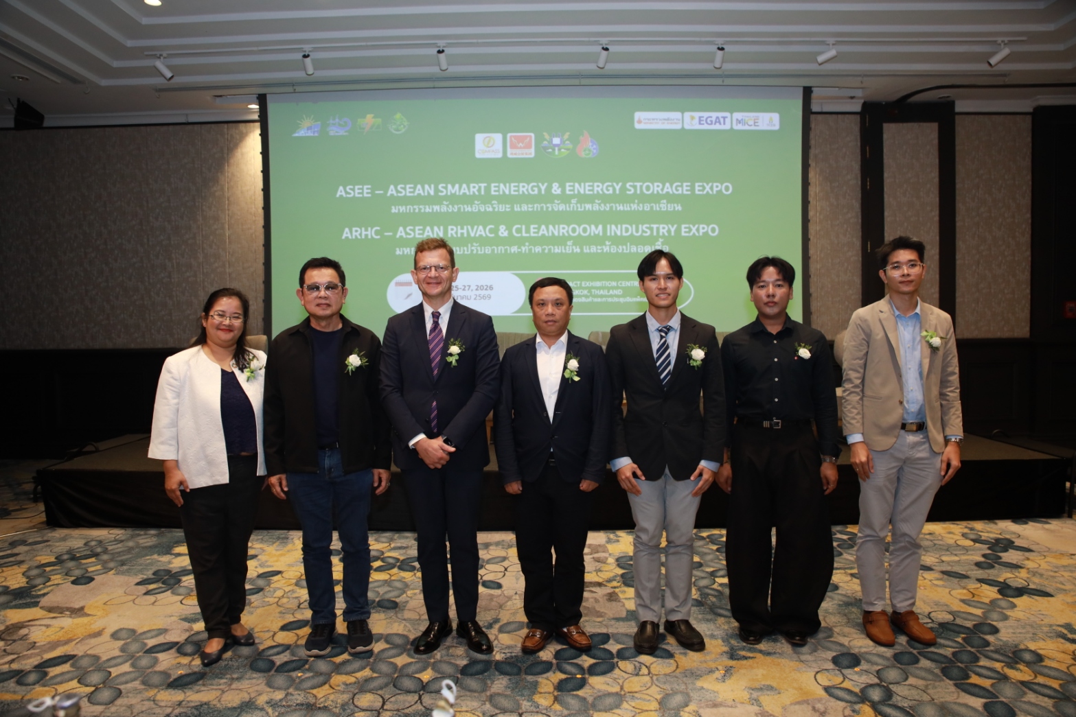 ASEE & ARHC 2026 เจรจาธุรกิจพลังงาน ระบบปรับอากาศ และห้องปลอดเชื้อ