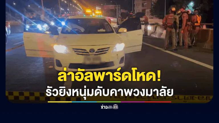 แฟนสาวช็อก! อัลพาร์ดลดกระจกรัวยิงแฟนหนุ่มดับคาพวงมาลัย