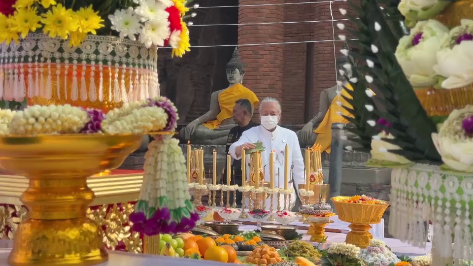 จัดพิธีบวงสรวงดวงพระวิญญาณสมเด็จพระนเรศวรมหาราช รำลึกพระราชวีรกรรมกู้ชาติ
