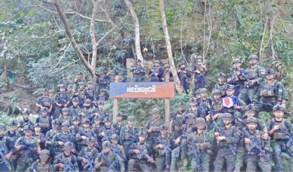 ภาพนาทีประวัติศาสตร์! ทหารไทยทวงคืนช่องอานม้า-เนิน 500 หลังเขมรยึดนาน 50 ปี