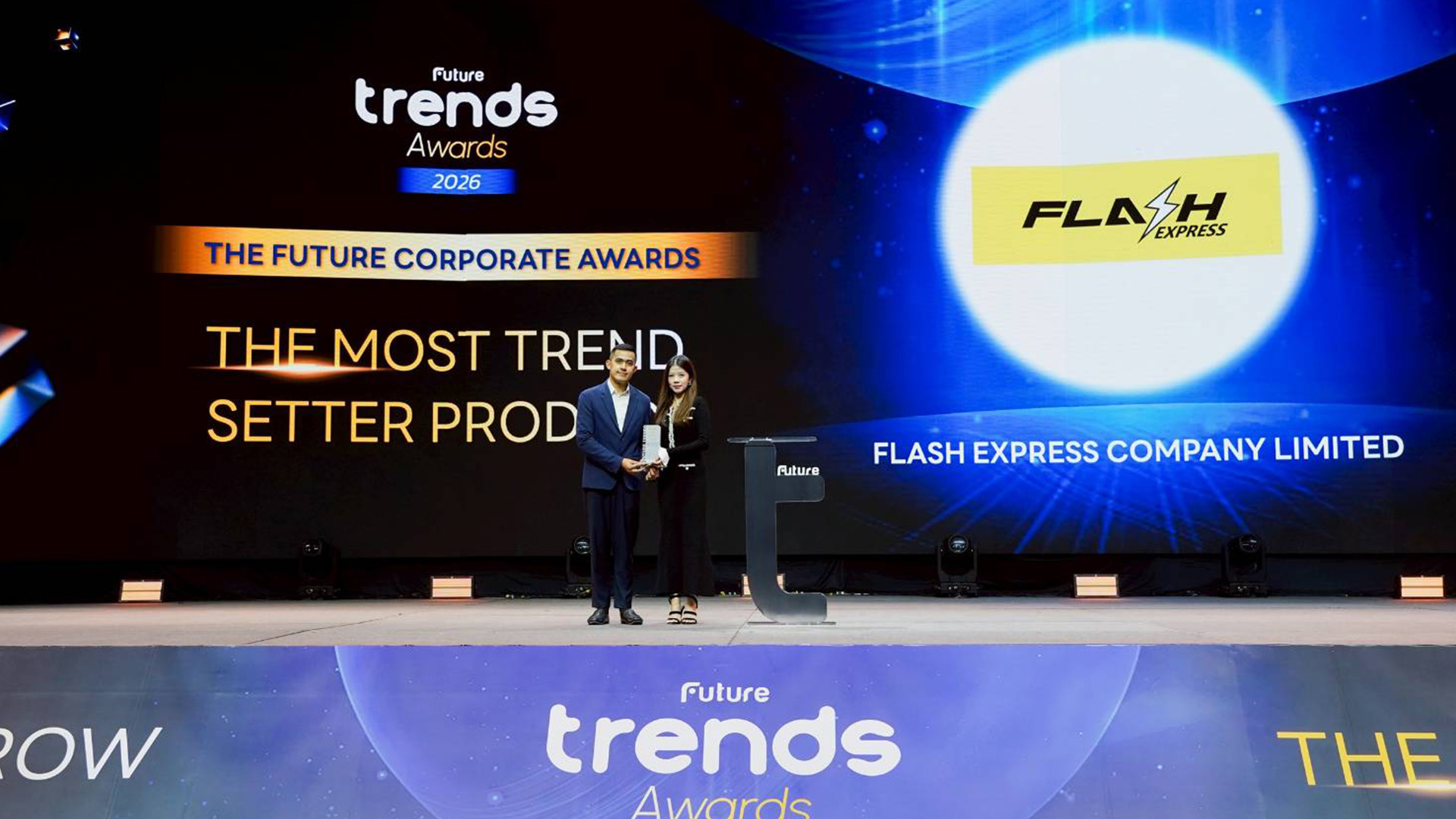 Flash Express คว้ารางวัล Future Trends Awards 2026