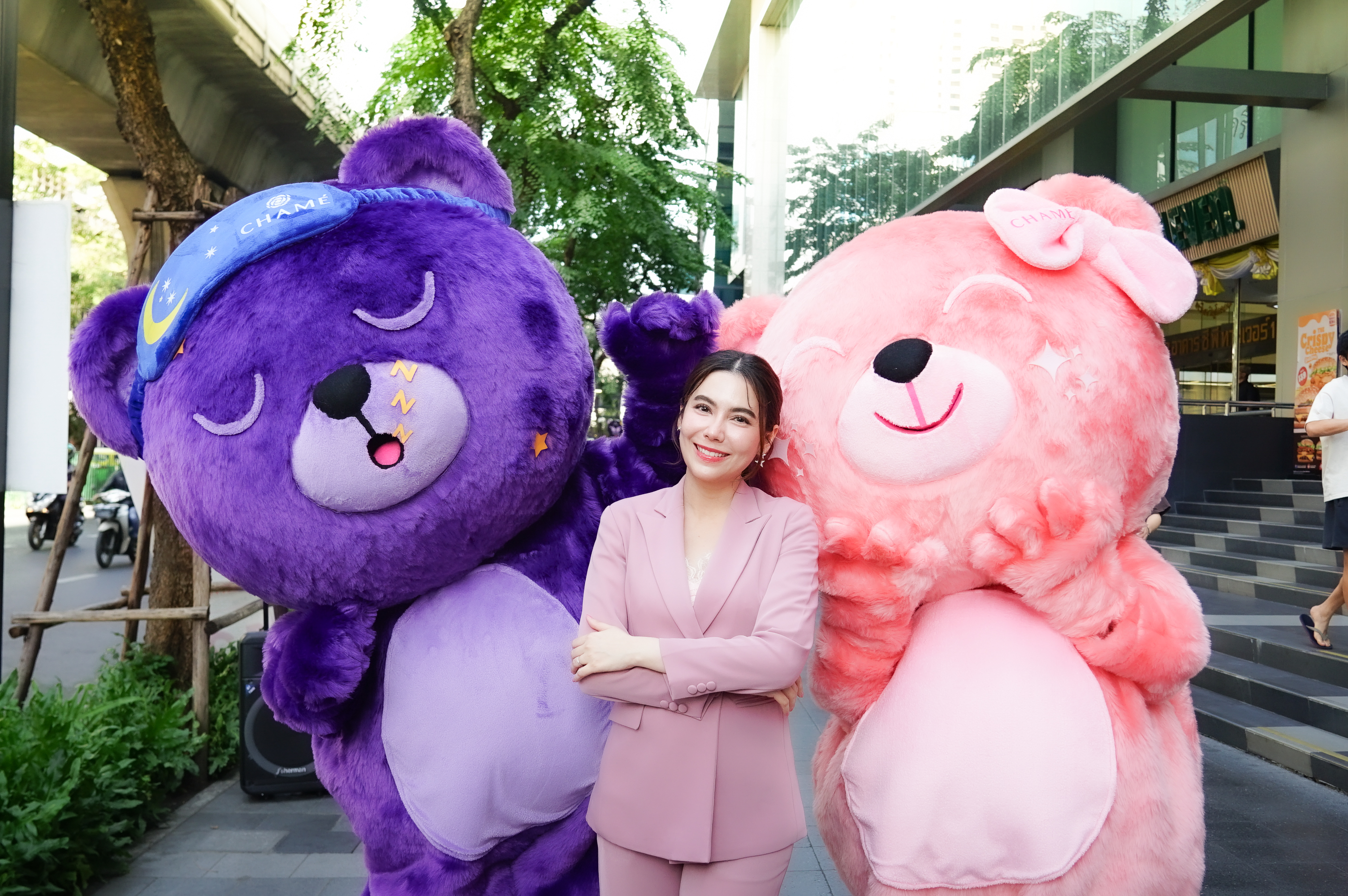 “เก่ง-น้ำปิง” ขึ้นแท่นพรีเซ็นเตอร์ “ชาเม่” เปิดตัว “CHAME’ GUMMY 2 สูตร