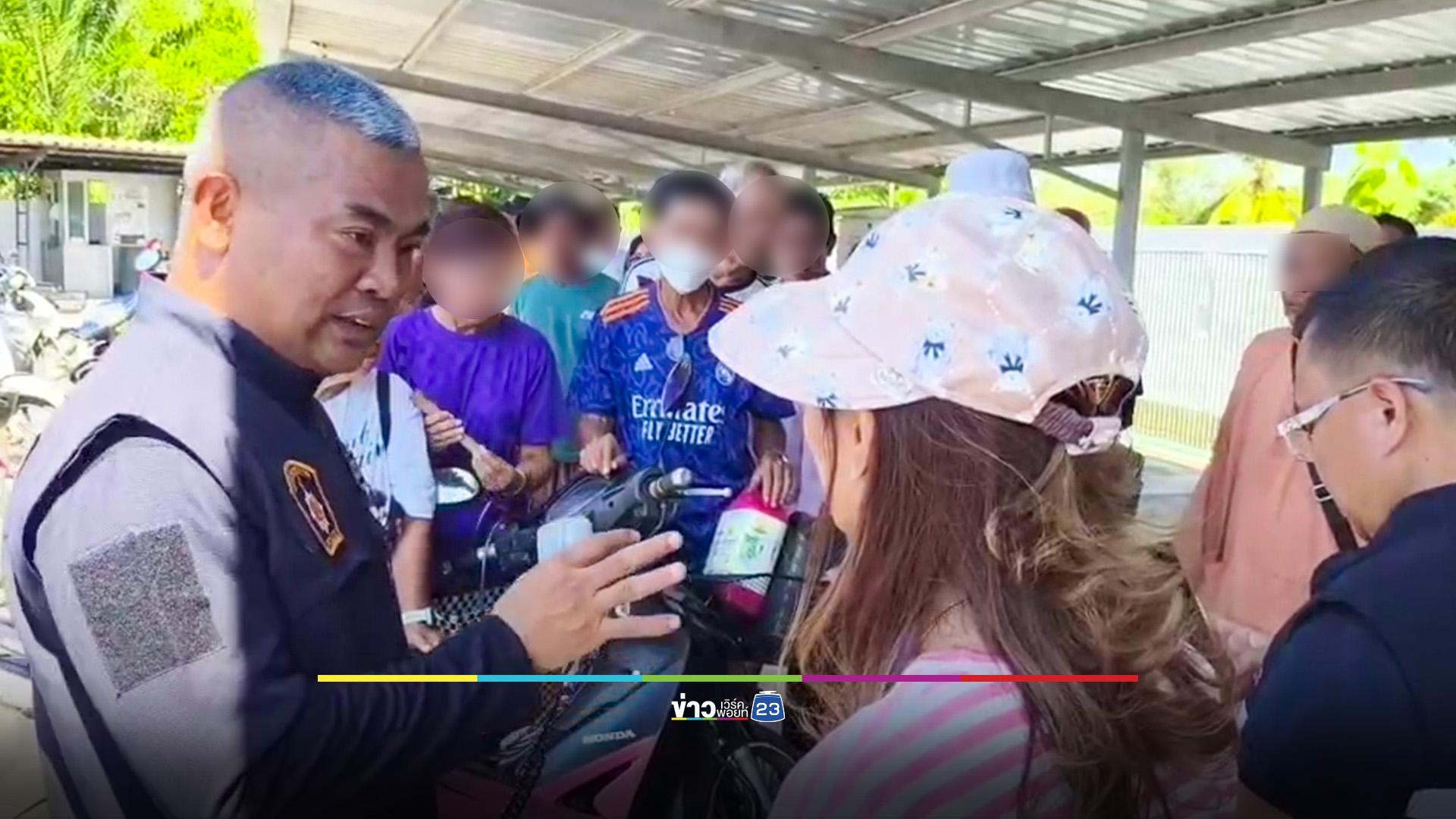 โกลาหลน้ำมันกลางปั๊มสตูล! ประชาชนรอคิววุ่นวาย ตำรวจลงพื้นที่จัดระเบียบ