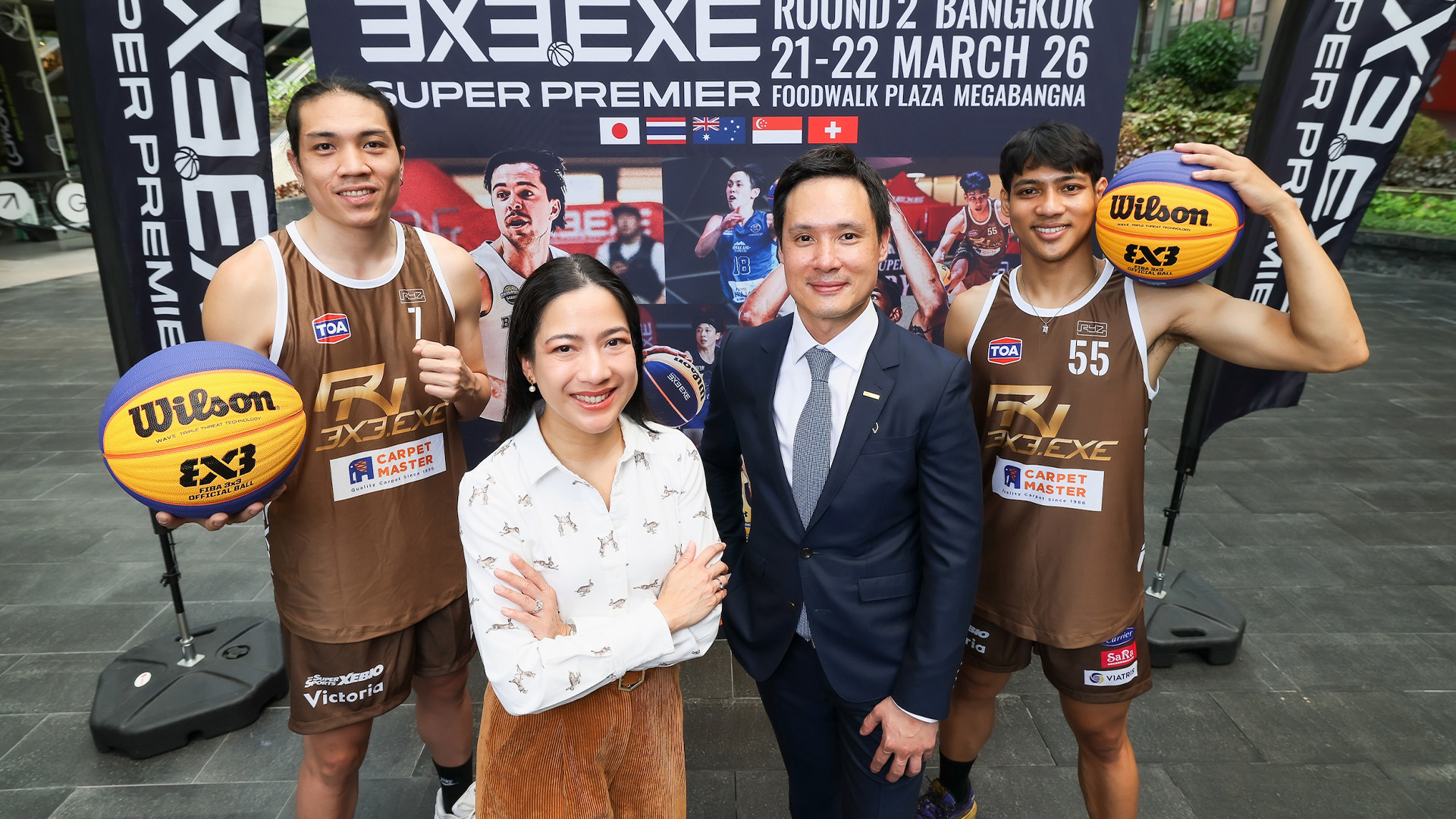 เปิดสนามบาสเกตบอล 3X3 สุดเดือด เมกาบางนา 21–22 มี.ค.นี้