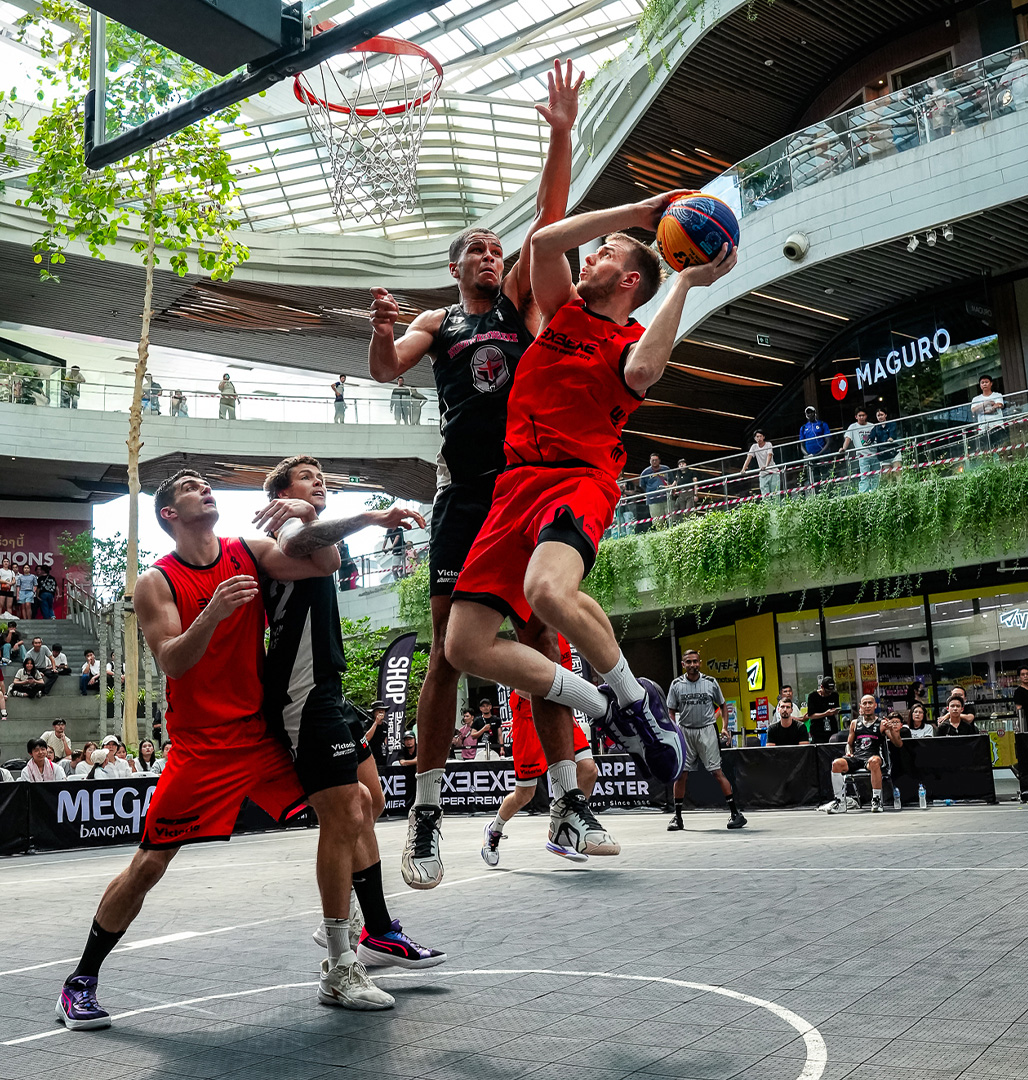 เปิดสนามบาสเกตบอล 3X3 สุดเดือด เมกาบางนา 21–22 มี.ค.นี้