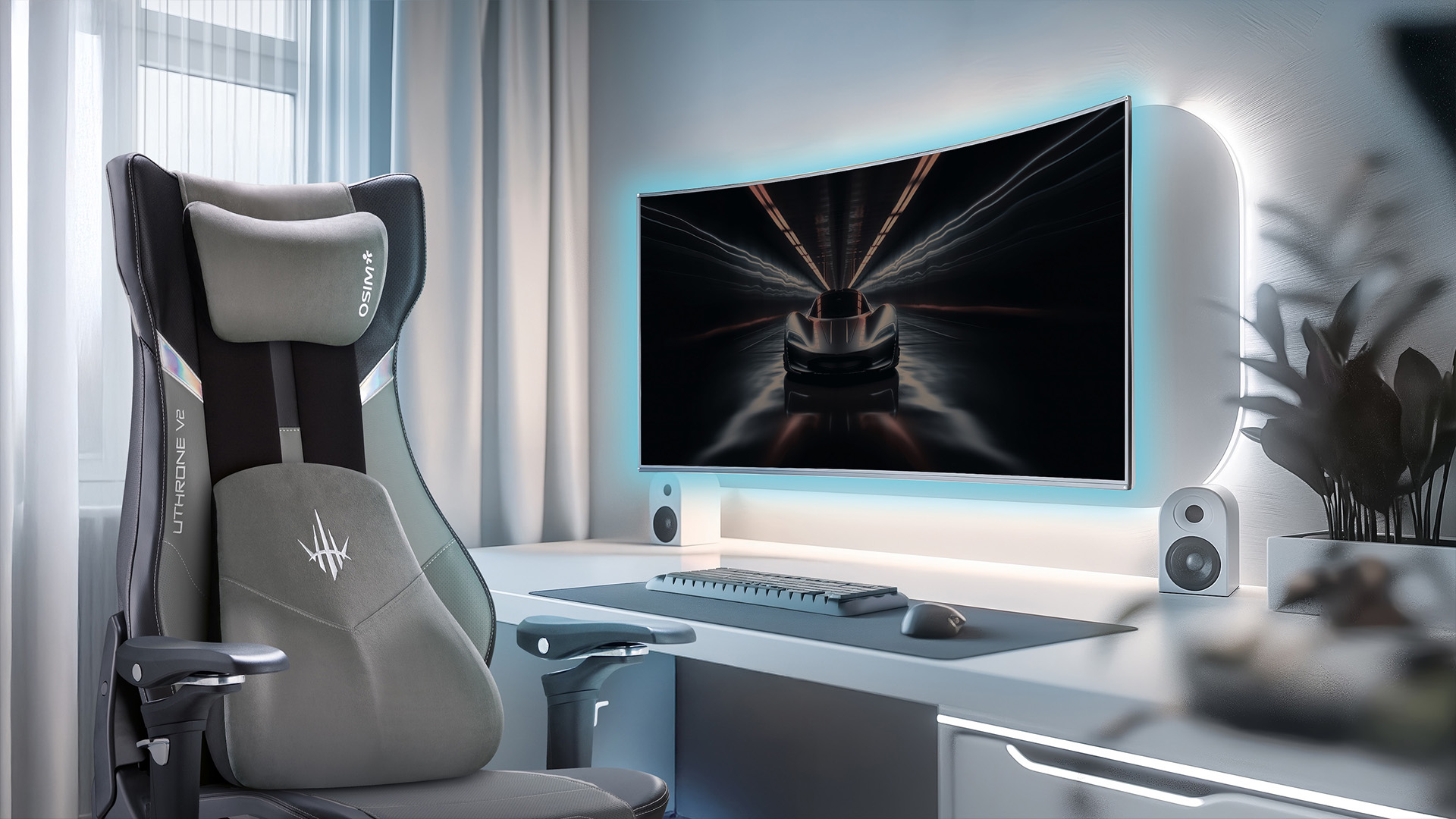 "uThrone V2" เก้าอี้เกมมิ่งนวดได้แบบไร้สายตัวแรกในไทย
