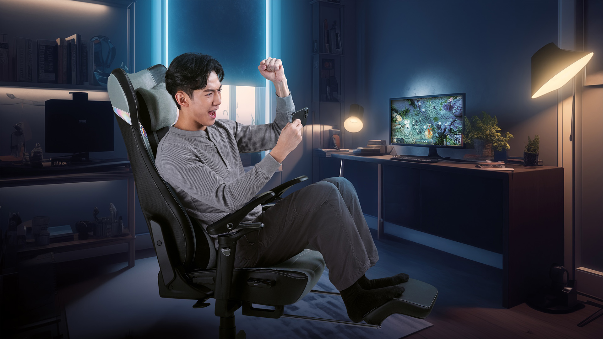 "uThrone V2" เก้าอี้เกมมิ่งนวดได้แบบไร้สายตัวแรกในไทย