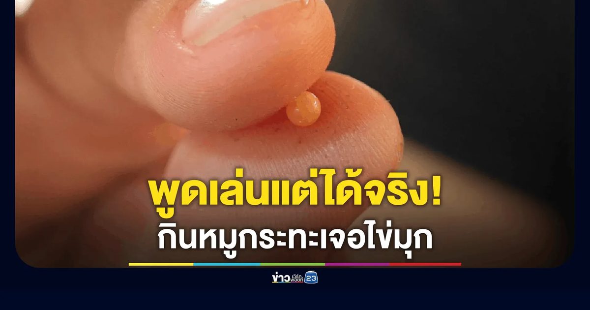กินหมูกระทะเจอมุกเมโลสีส้ม แม่ค้าเชียงใหม่หวังปลดหนี้