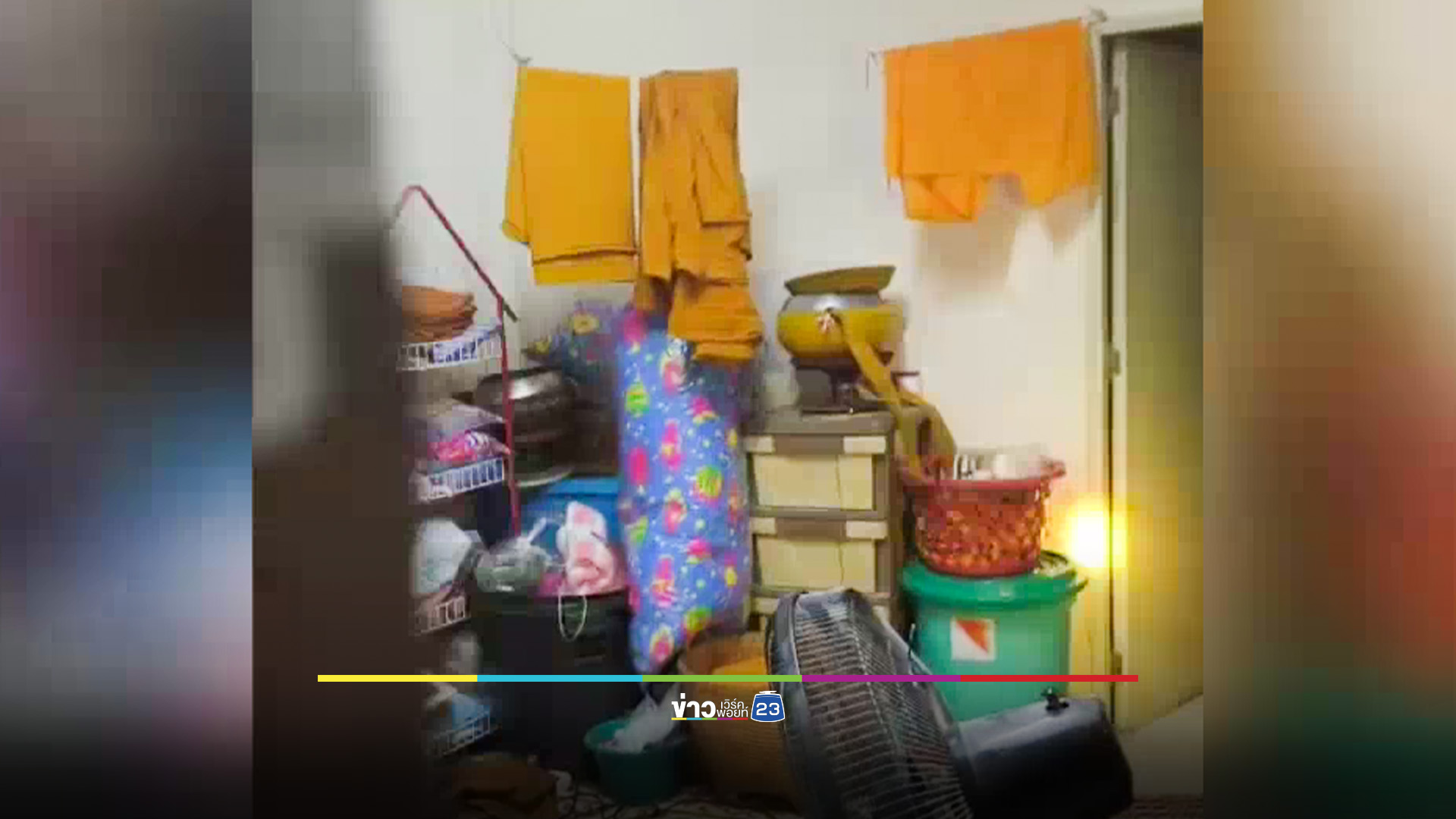 บุกจับคาผ้าขนหนู! พระซุกสีกาในห้องน้ำกุฏิ