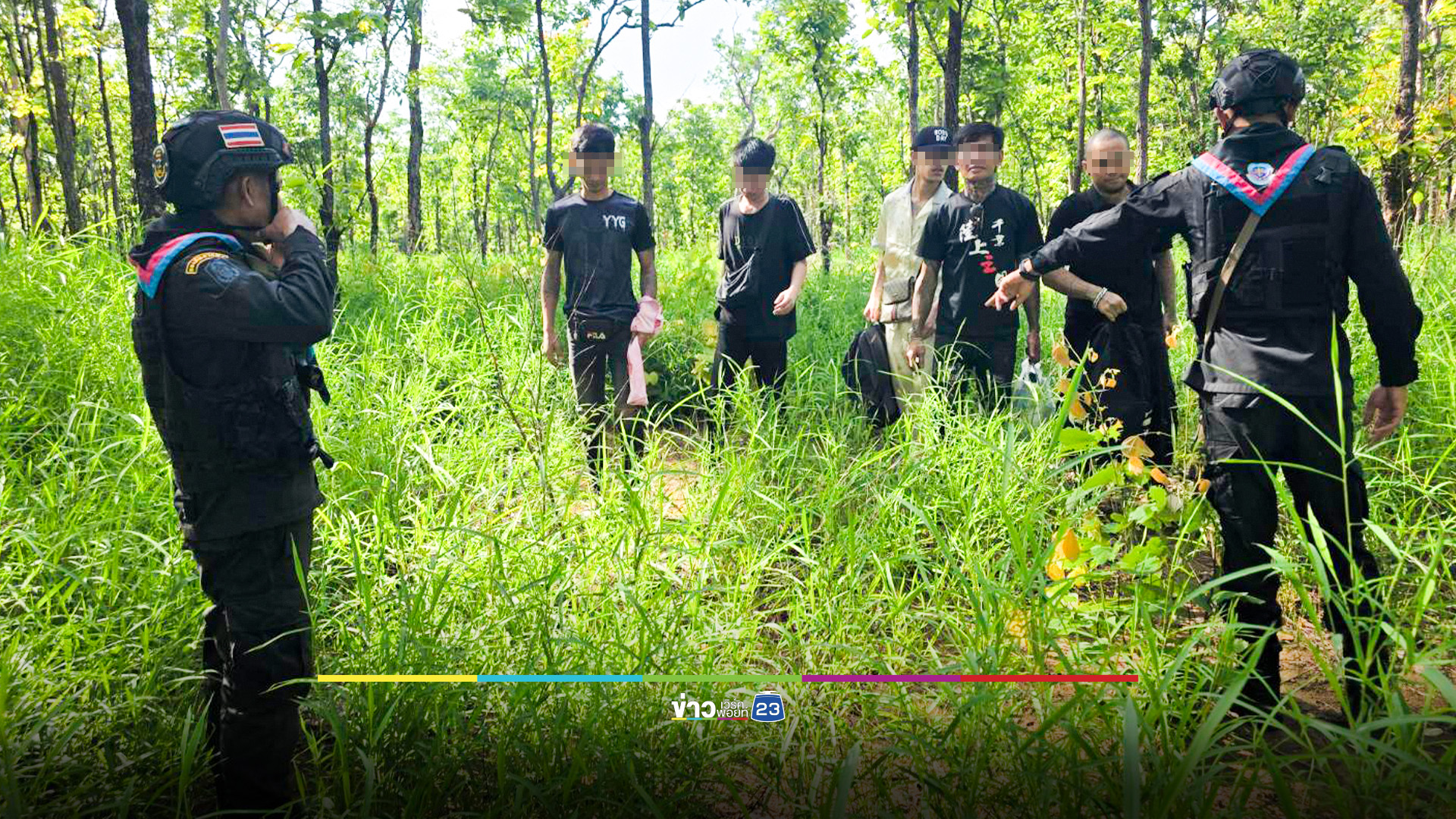 หนีตายสแกมเมอร์! จับอีก 5 คนไทยลอบข้ามแดนมาจากปอยเปต