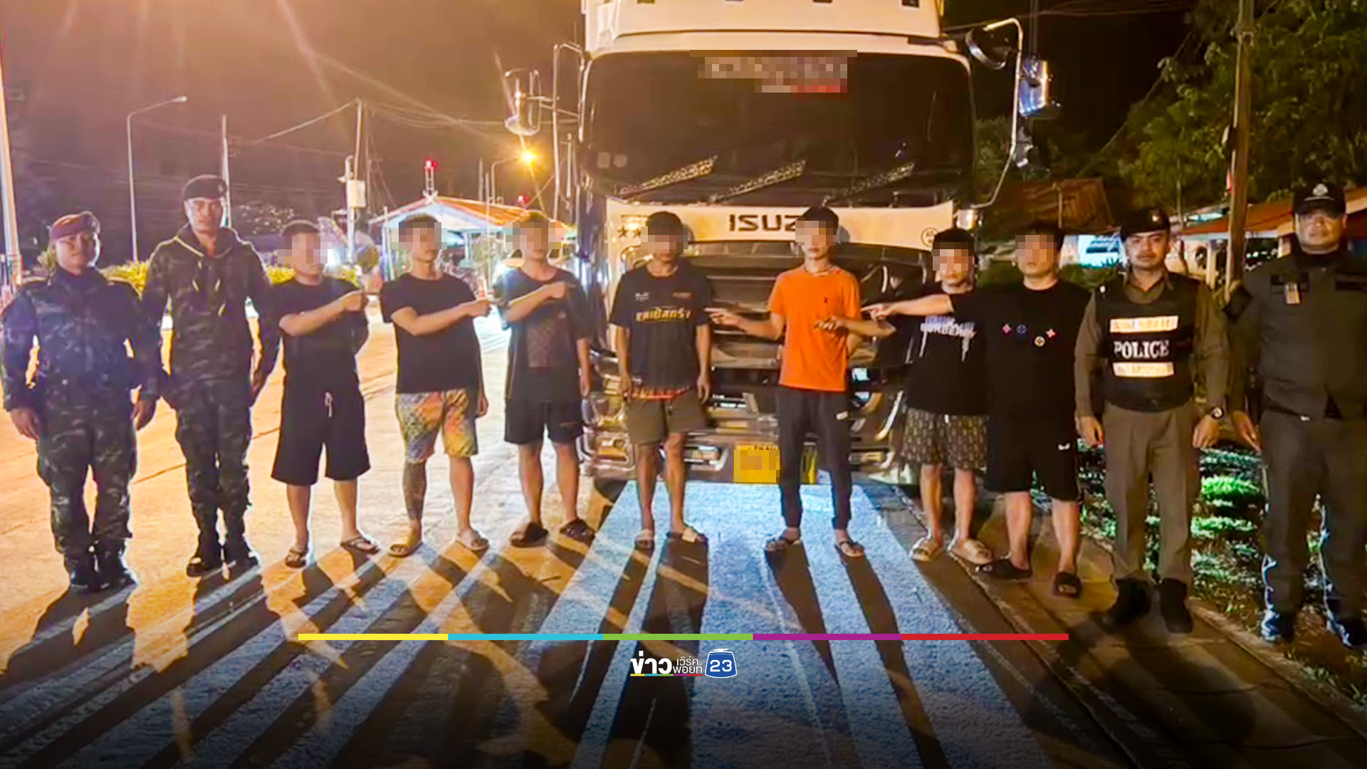 ซุก 6 ชาวจีนในรถบรรทุก คนขับสารภาพรับจ้าง 9,000 บาท