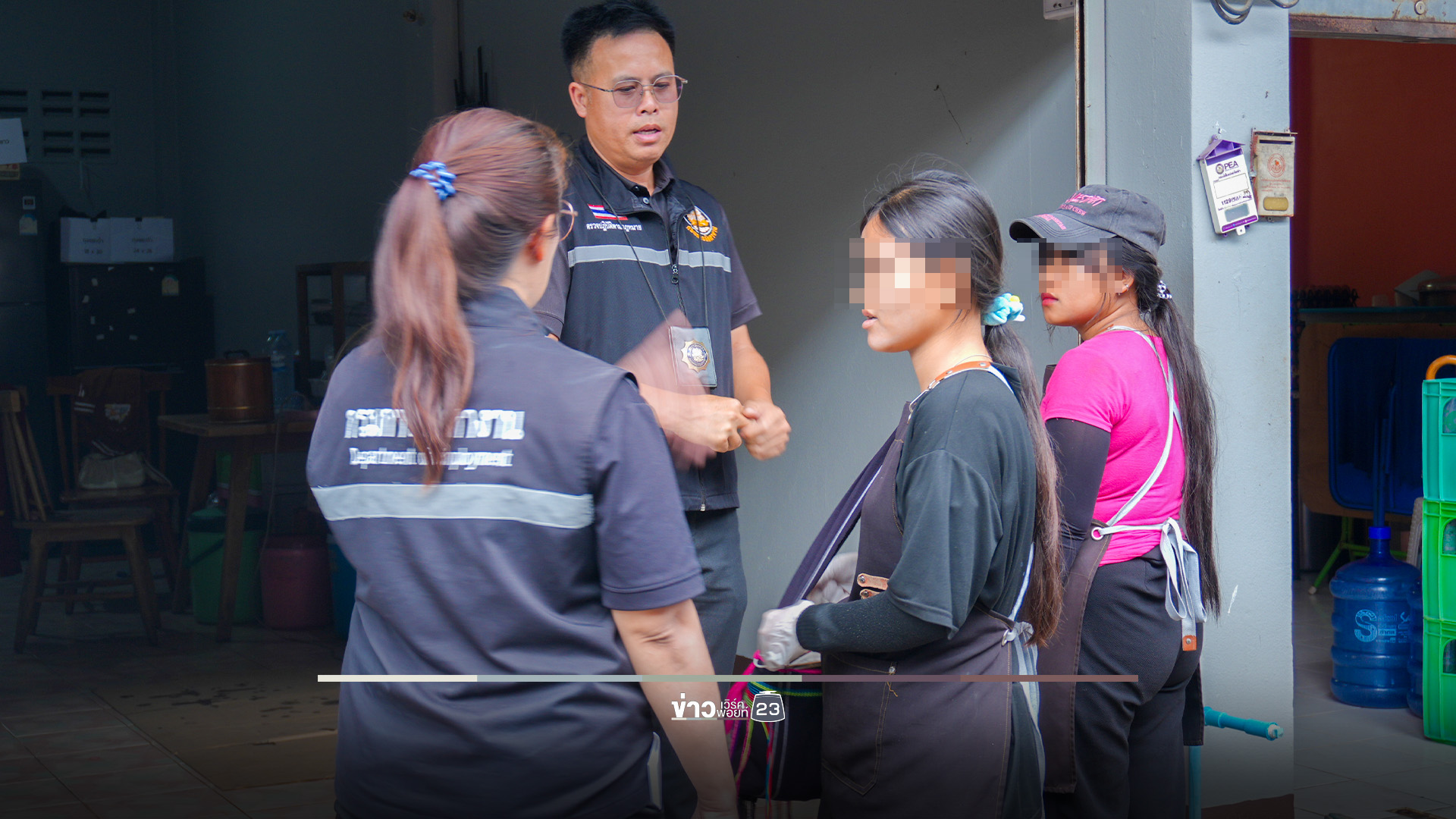 เชียงรายกวาดล้างแรงงานเถื่อน-แย่งอาชีพคน รวบ 58 ราย นายจ้างโดนด้วย 17 คน