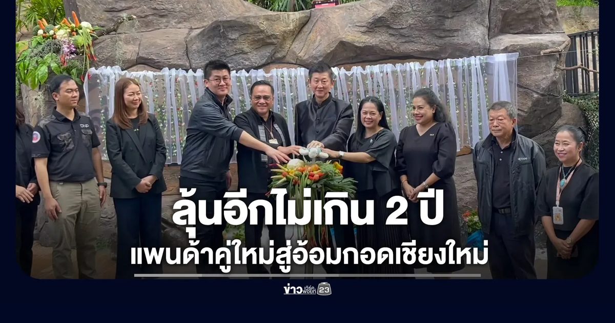 ลุ้น อีกไม่เกิน 2 ปี ได้ต้อนรับแพนด้าคู่ใหม่สู่อ้อมกอดเชียงใหม่