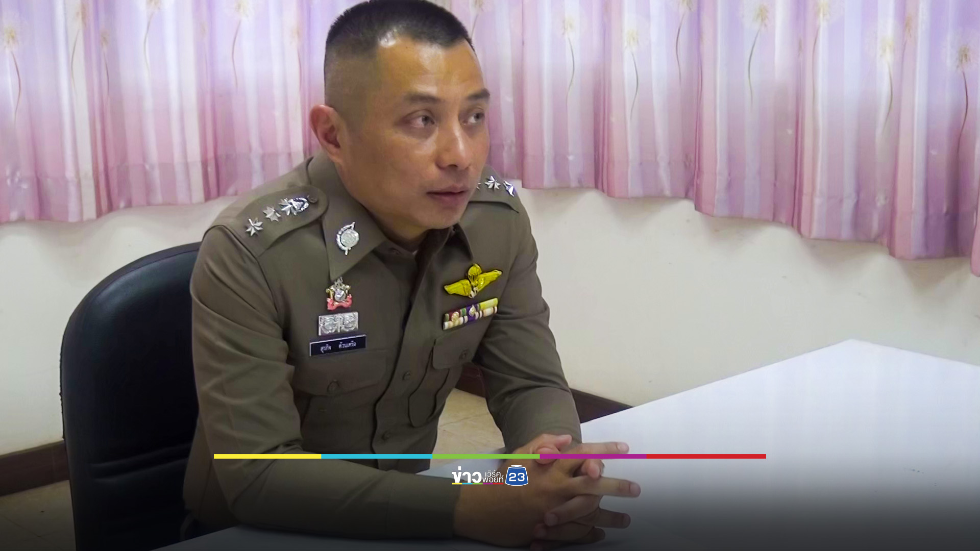 แก๊งยาบ้าเหิม ยิงปะทะตำรวจรัตนวาปี รถพรุนทิ้งของกลางเผ่นหนี
