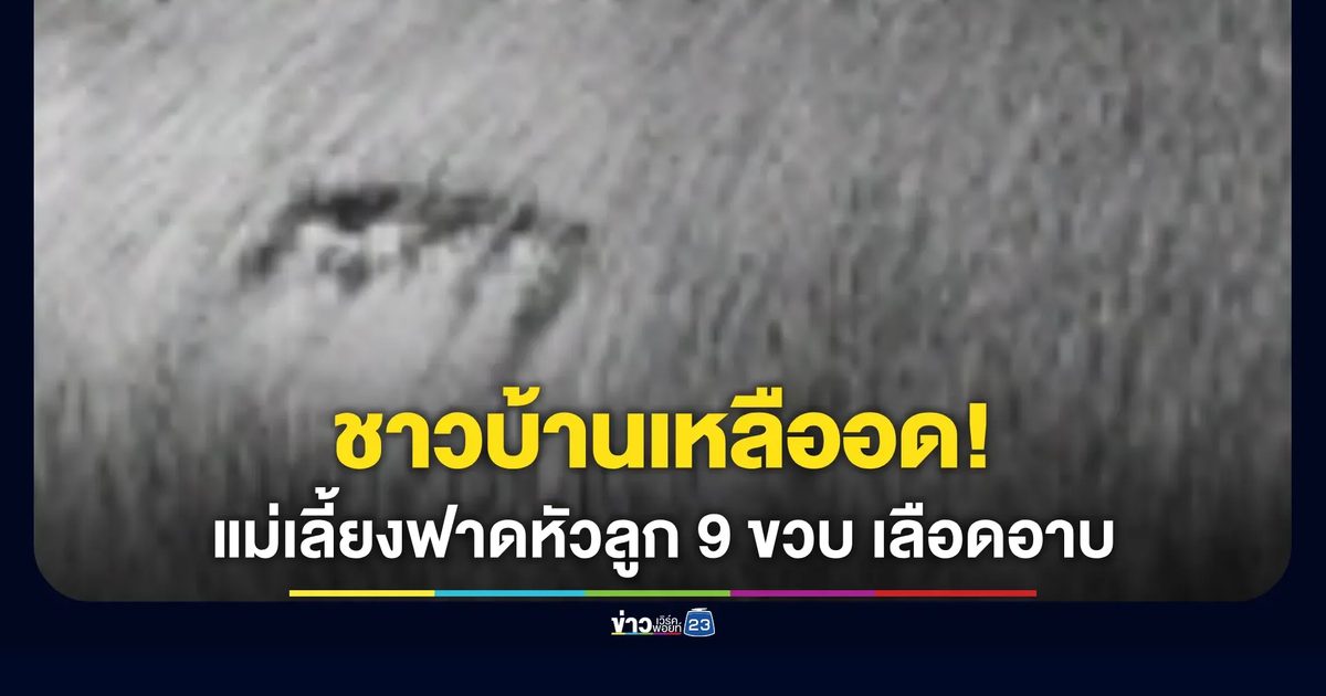 แม่เลี้ยงใช้ไม้ฟาดหัวลูกเลี้ยง 9 ขวบแตก-มือบวม วิ่งหนีเตลิดขอชาวบ้านช่วย