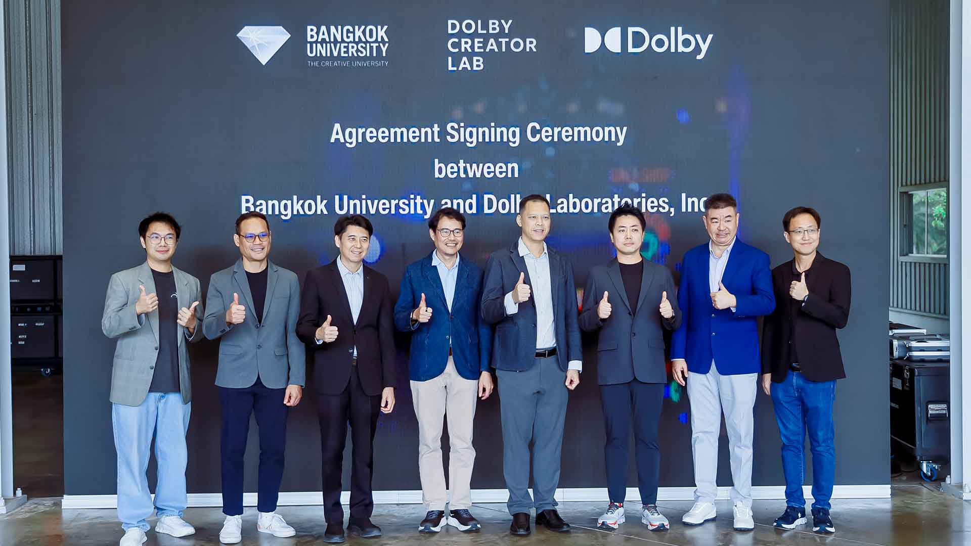 ม.กรุงเทพ จับมือ Dolby ลุย Creator Lab ระดับโลก