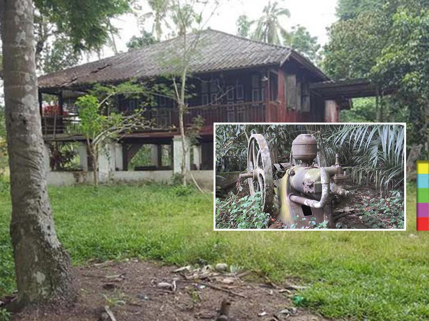 ตะลึง ! พบคฤหาสน์โบราณ ถูกปล่อยทิ้งร้าง 100 ปี ในสวนยางพาราสงขลา