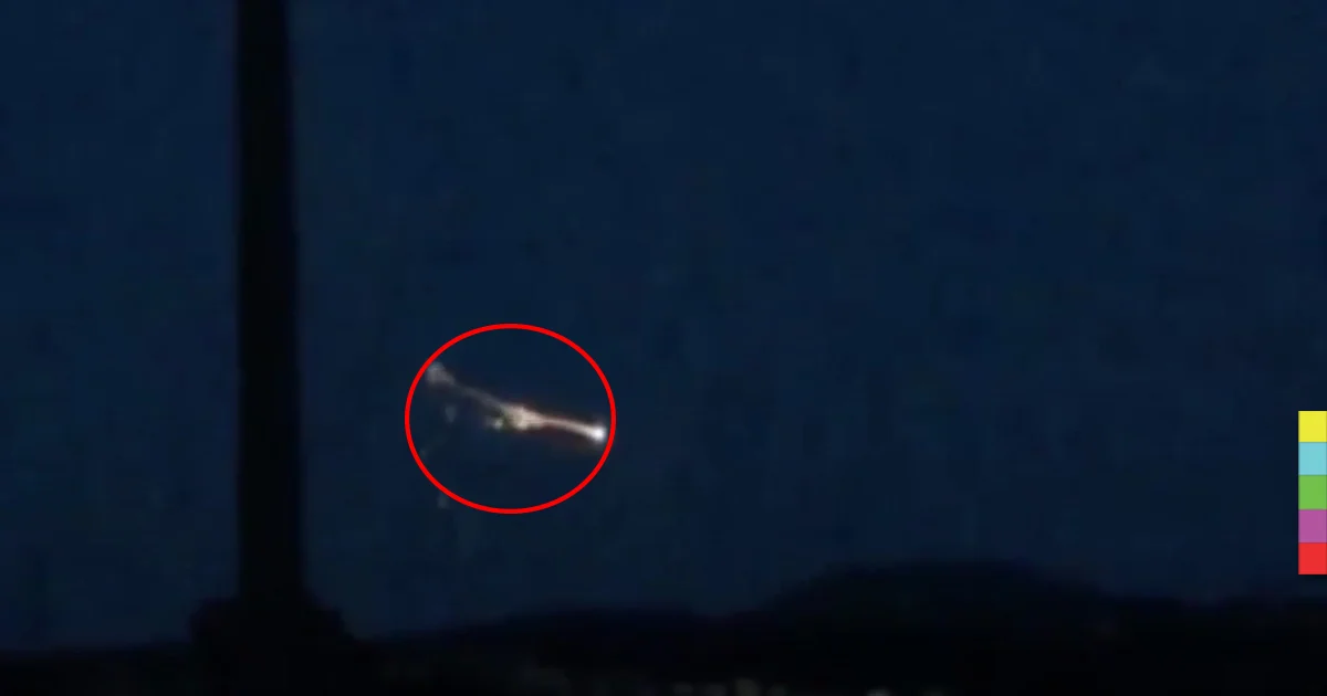 พบ UFO เหนือท้องฟ้ายอร์คเชียร์เดลส์ ในอังกฤษ