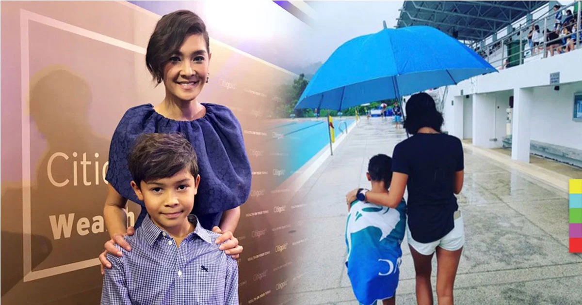 ‘ลูกเกด’ เตรียมดันลูกชาย ให้เป็นนักกีฬาว่ายน้ำทีมชาติ