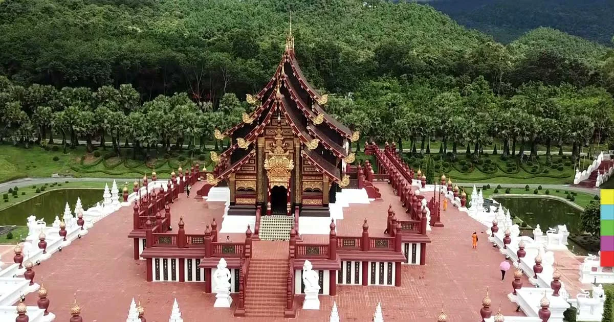 งดงาม ! อุทยานหลวงราชพฤกษ์เตรียมทำบุญใหญ่ “หอคำหลวง” หลังปิดบูรณะนาน 6 เดือน