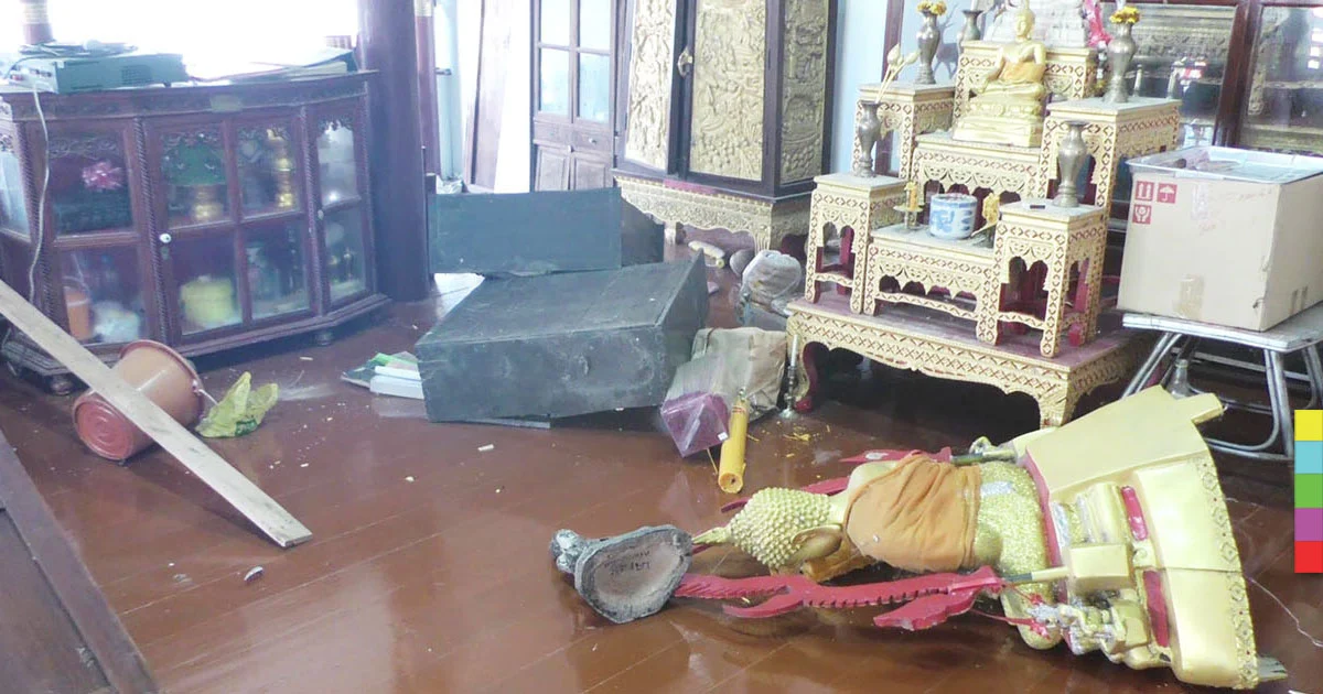 พระหนอพระ !  เถียงกันว่า “แมวของใคร” โมโห คว้ามีดไล่ฟัน ศาลากระเจิง