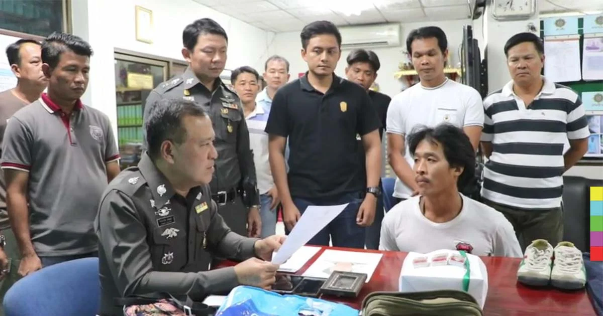 รวบทันควัน ! หนุ่มเดนคุก ปีนบ้านจับผู้เสียหายมัดชิงทรัพย์