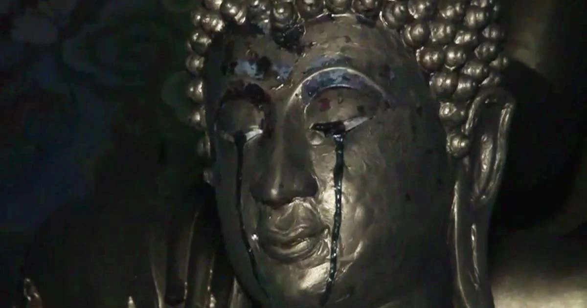 ไฟไหม้โบสถ์เก่าวัดช่างทองเก่าที่อยุธยา องค์พระไม่ระคาย