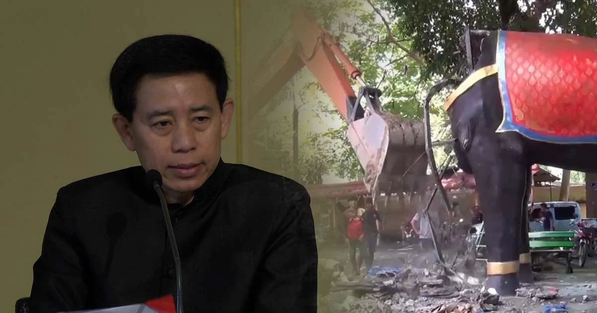 รัฐบาลปฏิเสธสั่งทุบทำลายเทวรูปภายในวัด ชี้เป็นดุลพินิจคณะสงฆ์