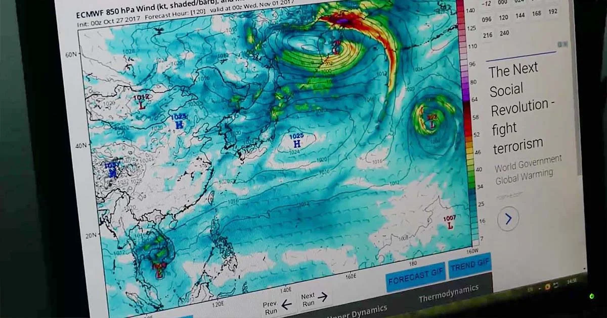 อุตุฯ ชุมพร เตือนฝนตกหนักคลื่นลมแรง 31 ต.ค – 3 พ.ย.นี้