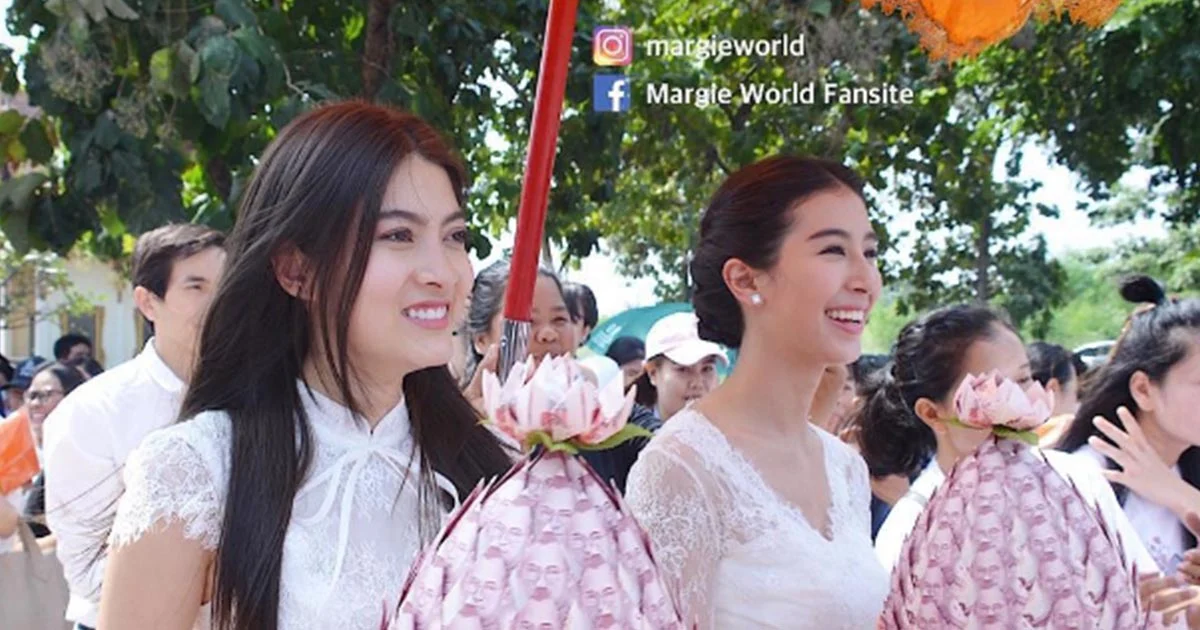 มาร์กี้ – มิ้นต์ แท็กทีมเป็นเจ้าภาพทำบุญทอดกฐิน สร้างหอระฆัง