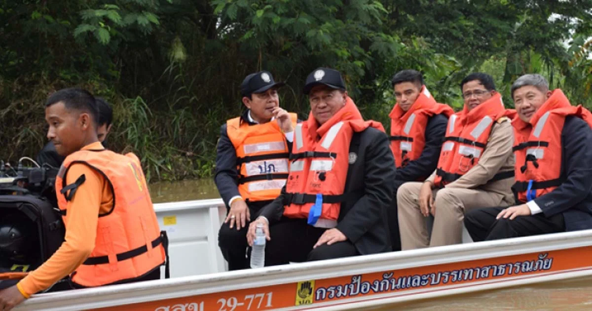 นายกฯ ลงพื้นที่ด่วน ! ตรวจน้ำท่วมอ่างทองบ่ายนี้