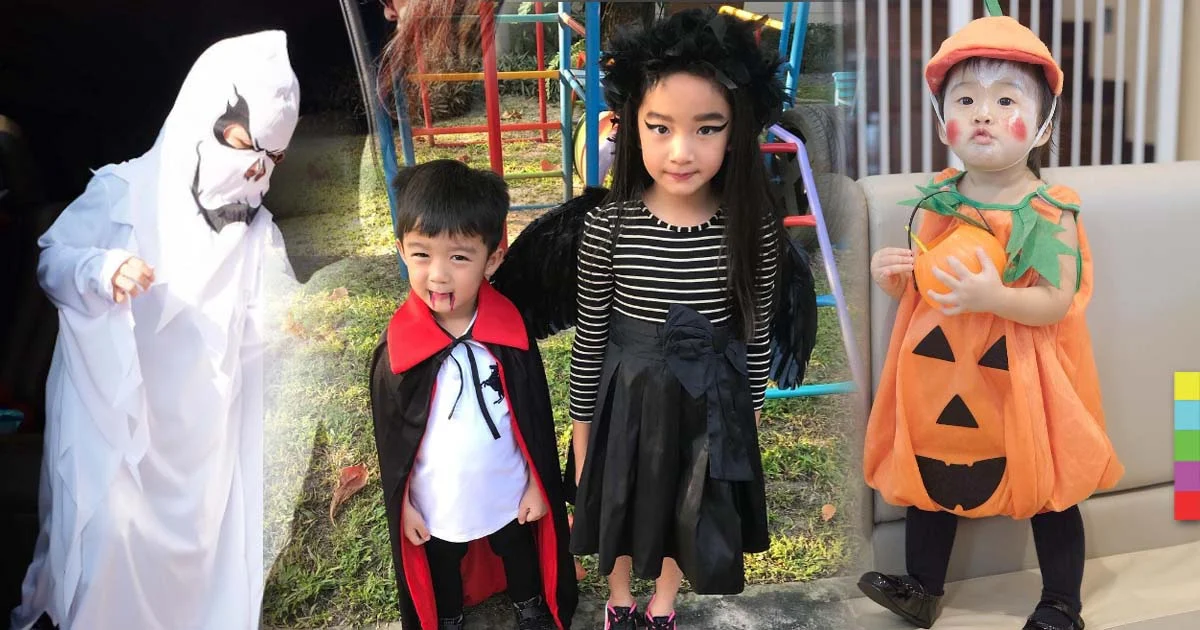 เก็บตกฮาโลวีน ! สุดน่ารักลูกดาราไทยจัดเต็ม แต่งแฟนซีผีน้อย