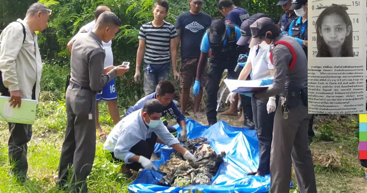 ตำรวจกองปราบฯ ขุดศพวัยรุ่นหญิงถูกฆ่าฝังดินนานกว่า 5 ปี