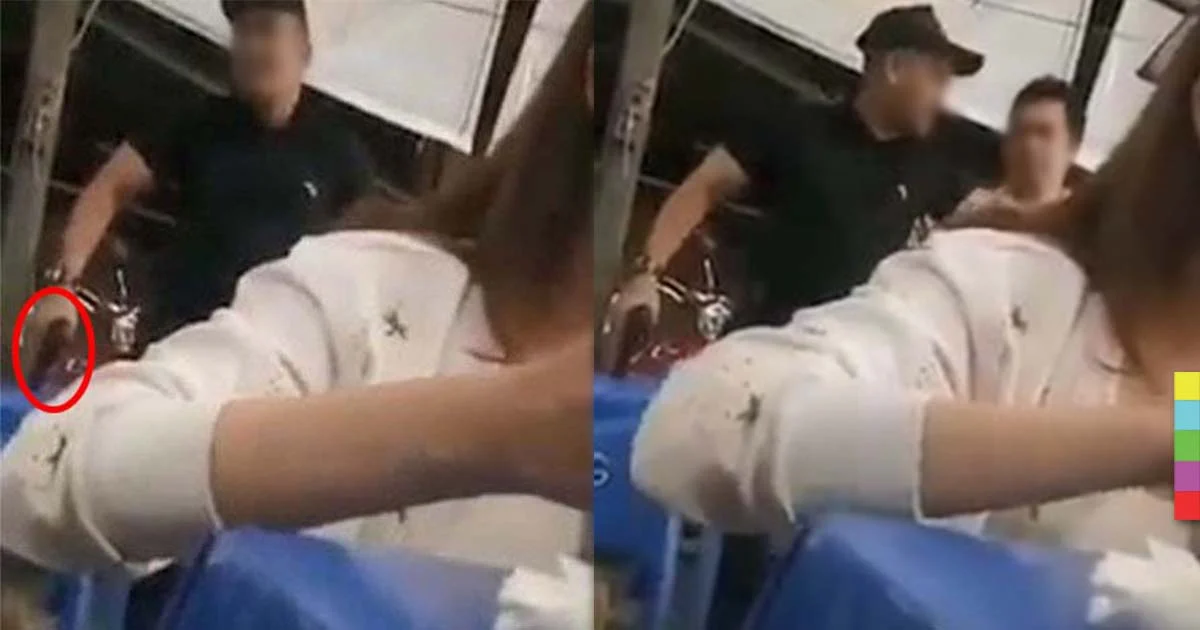 แชร์สนั่น ! คลิปหนุ่มเมากร่าง แซวแฟนทอมในร้านอาหาร ฉุนถือปืนขู่