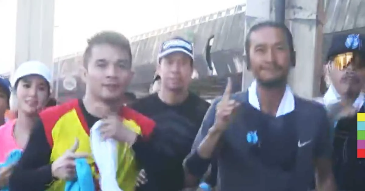 “เจ้าแหลม” ร่วมก้าวคนละก้าวกับ “ตูน บอดี้สแลม”  พร้อมสมทบ 1 หมื่น