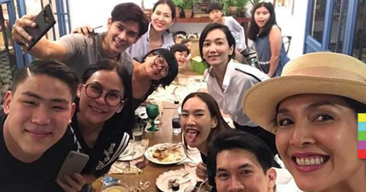 ไม่ใช่เรื่องง่าย ! รวมดาราแก๊งยูม่า พาลูกหลานสังสรรค์ส่งท้ายปี