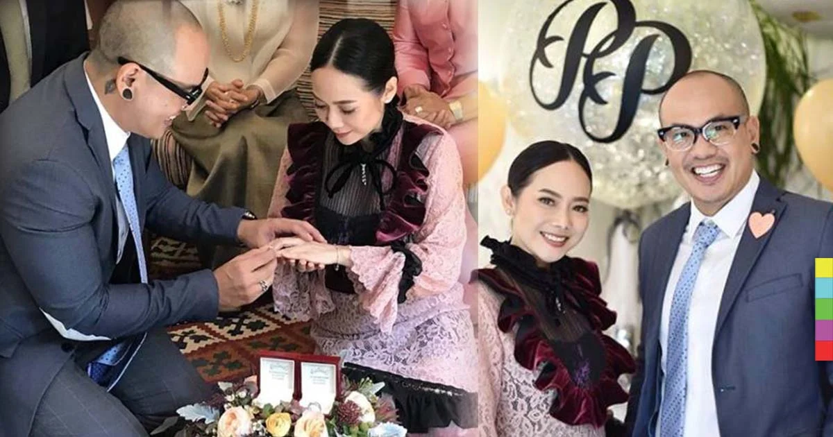 วิวาห์อีกคู่! “ดีเจปอ” ควงแขน พีช ศศิมา ผู้จัดละคร เข้าพิธีสมรสเรียบง่าย
